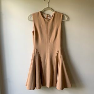 AA Velle Peach Fit and Flare Dress
